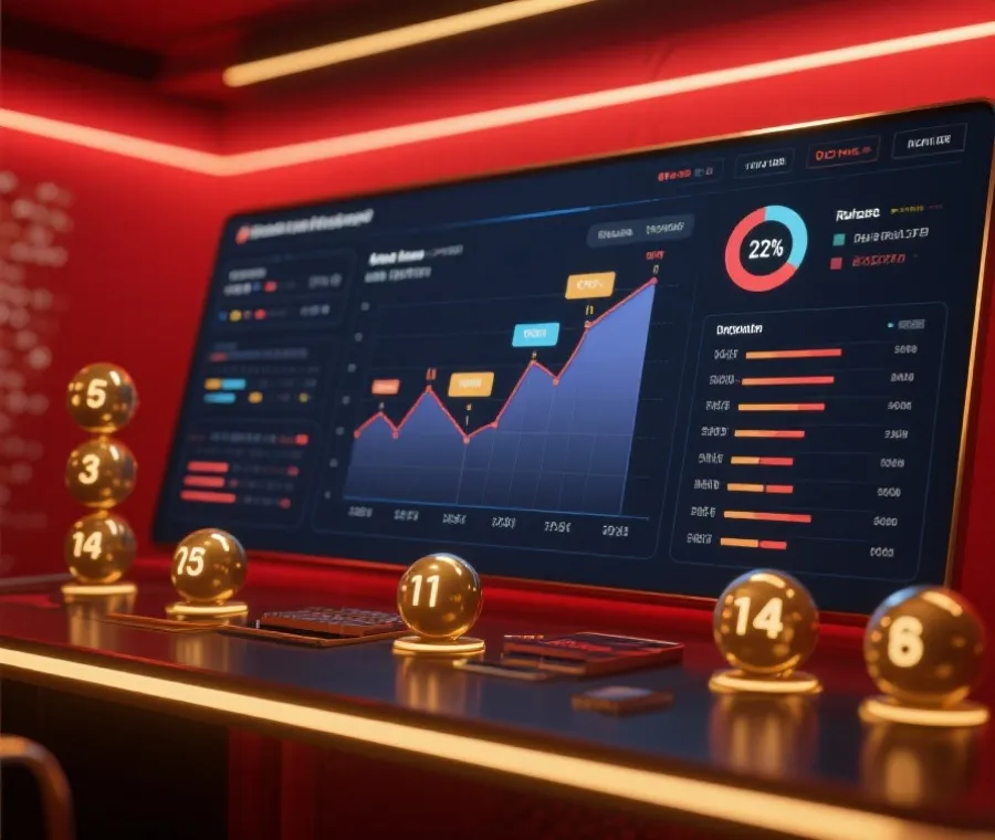 Historical result dashboard visual